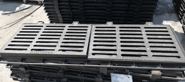 肇庆球墨铸铁连体双篦展示